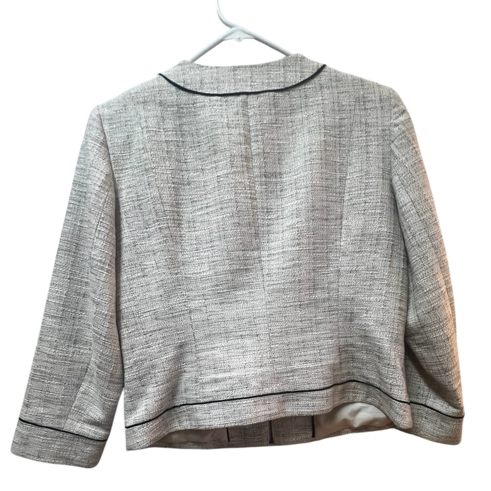 White House Black Market tweed wool blazer - Picture 3 of 4
